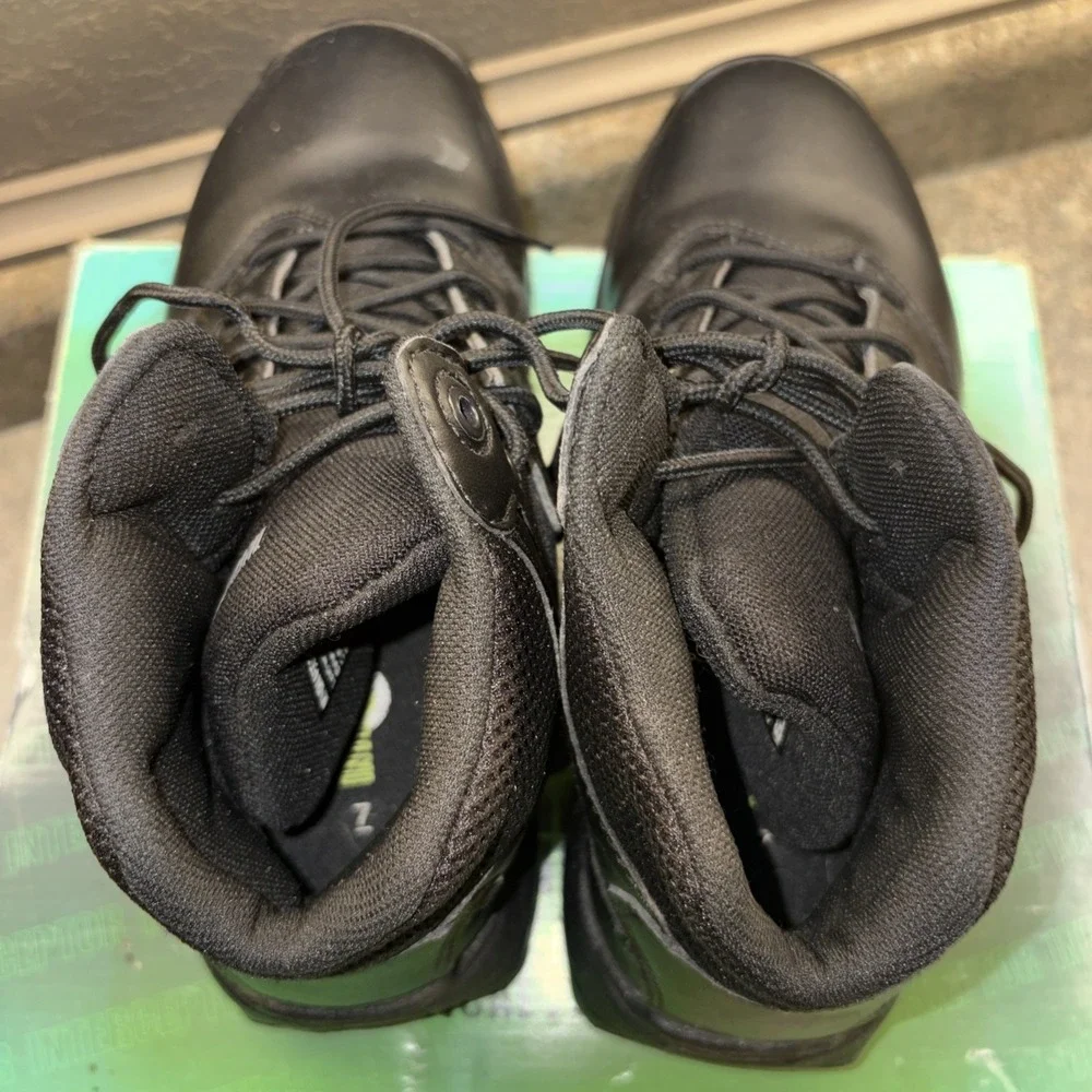 Interceptor Canton Black Tactical Boots Men's Sz 7 Very Good Cond.